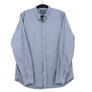 Bonobos Slim Fit Button Down Mens XL Long 100% Cotton Light Blue